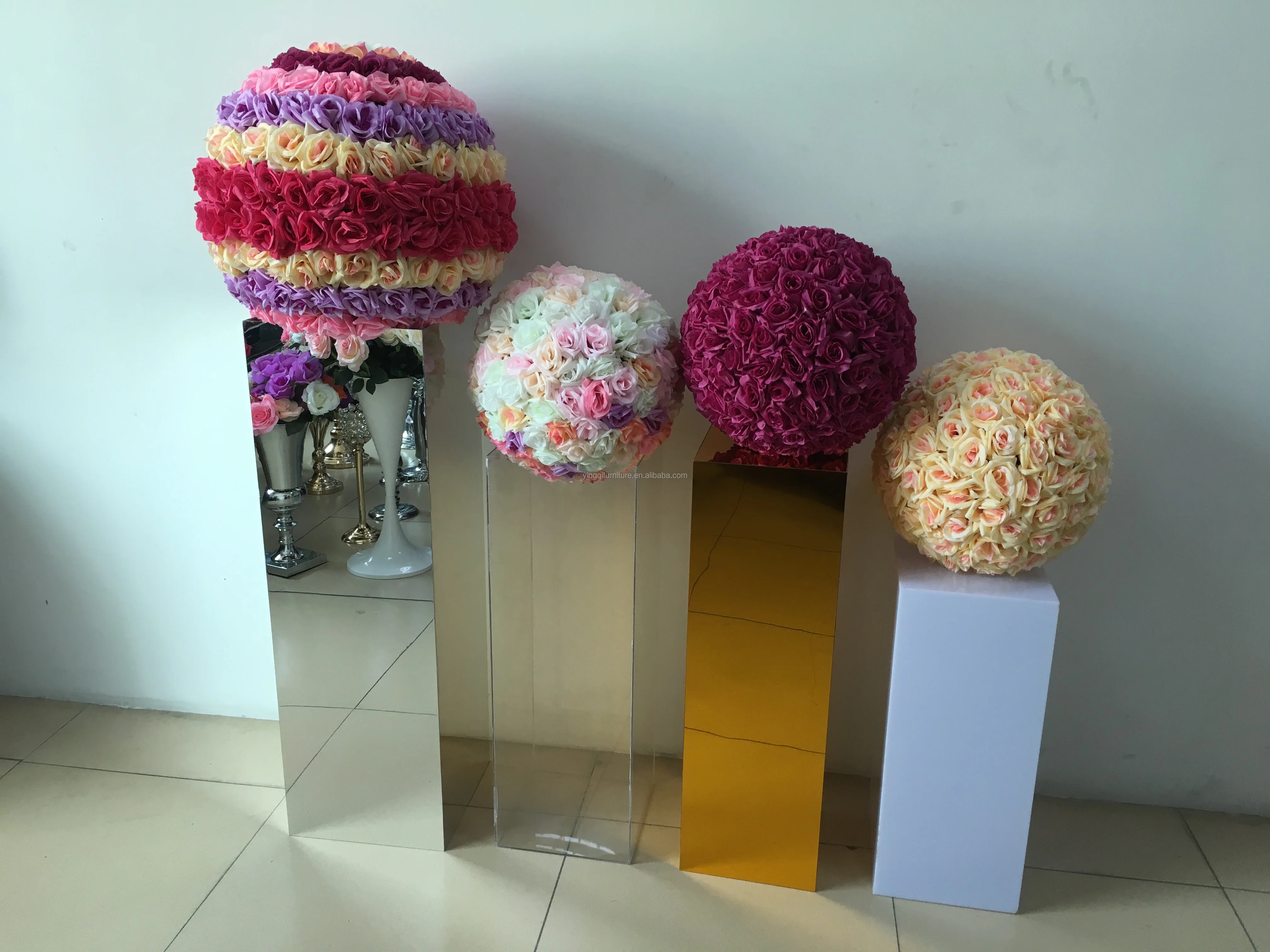 LED Wedding Aisle Decoration Pillars