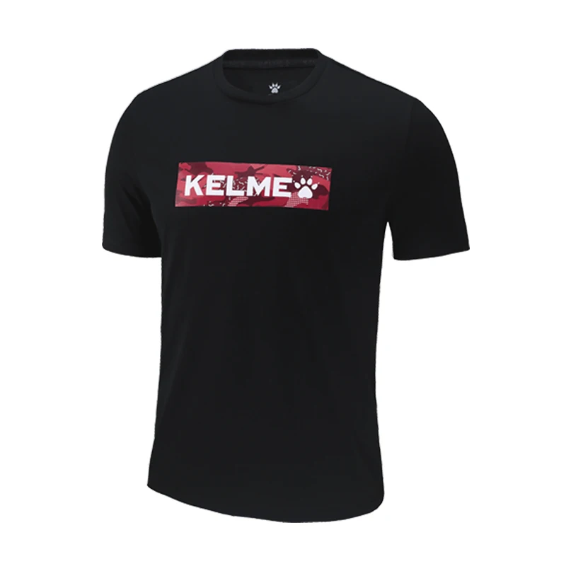 Мужская футболка KELME мужские рубашки большие размеры футболки для мужчин на заказ мальчиков