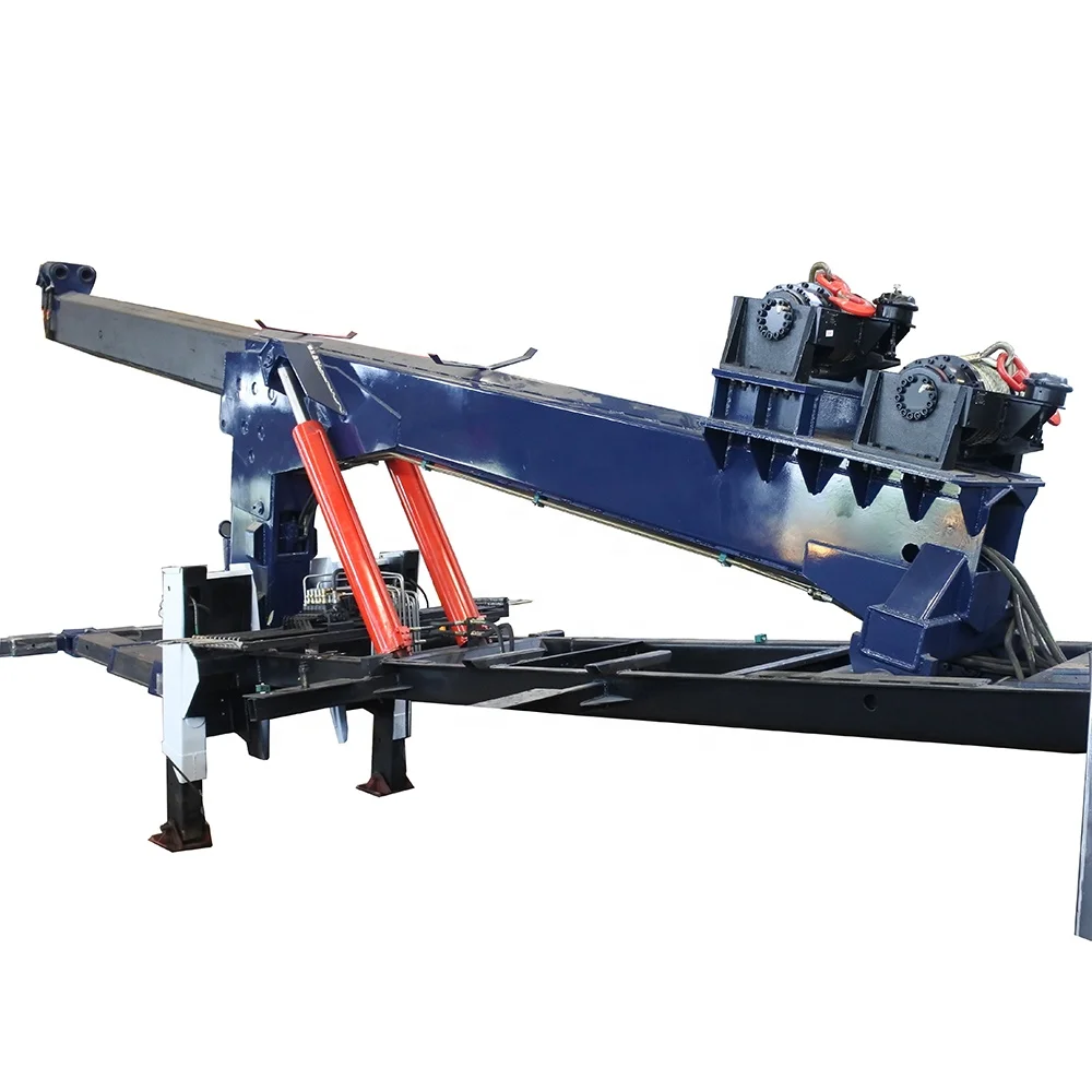 Excellent 16 tons towing equipment trucks wrecker with two 8 tons winches and 3-stage towing arm for sales
