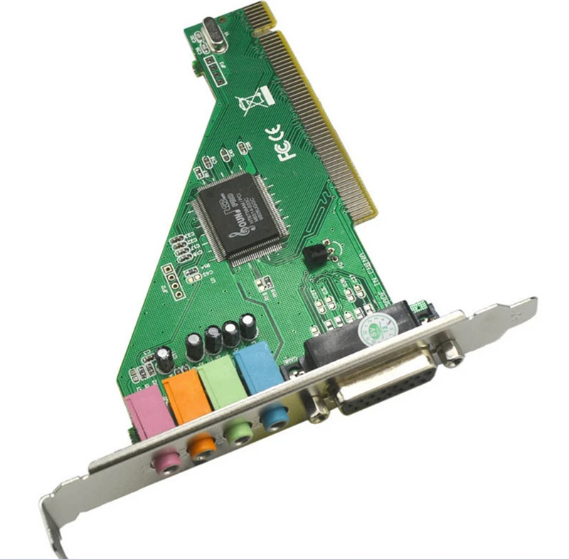  PCI 6 Channel 3D Sound Audio Card CMI8738 Chipset 5.1 Intenral PC