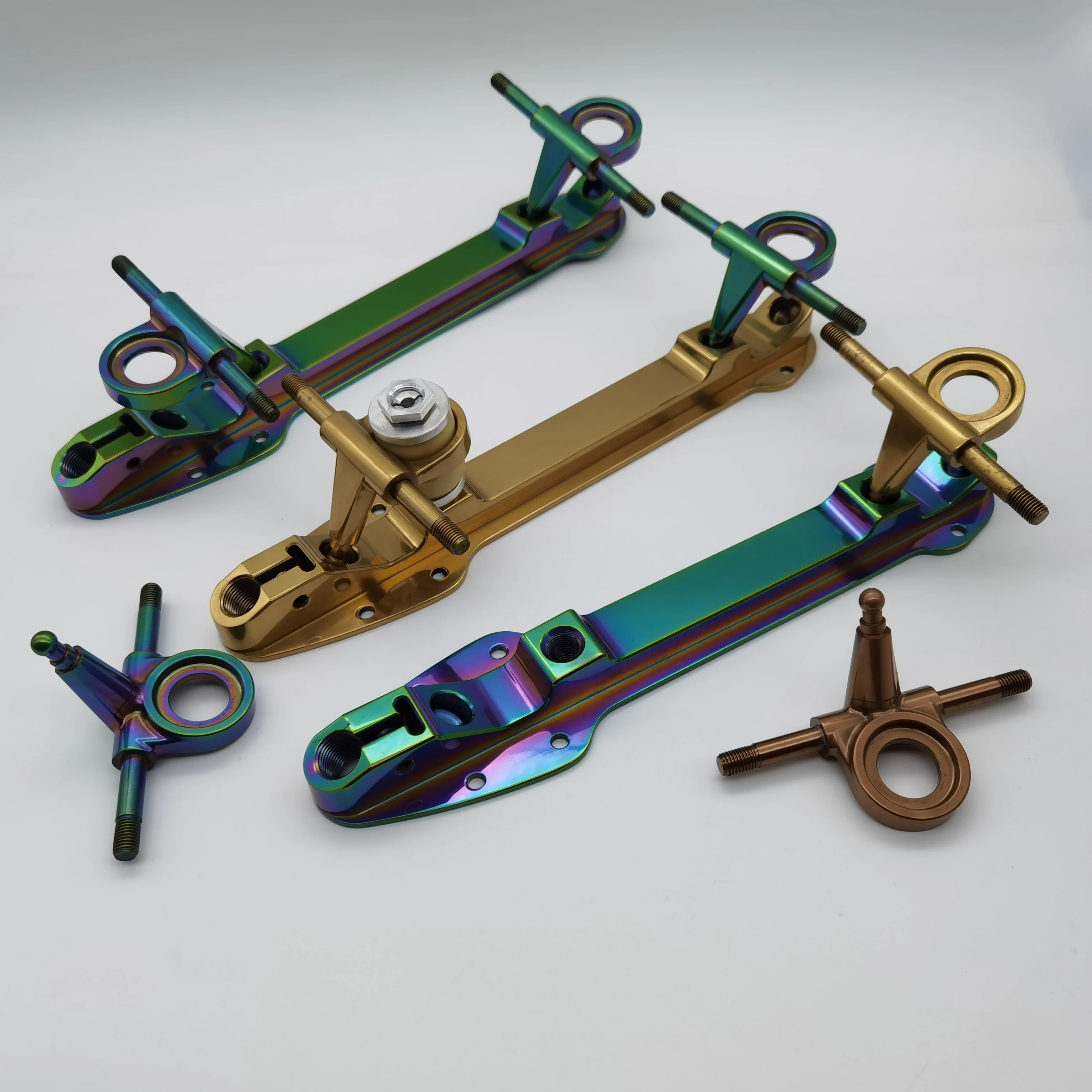 QP-002 Quad Roller 7 Series Aluminum Skate Plate Chassis