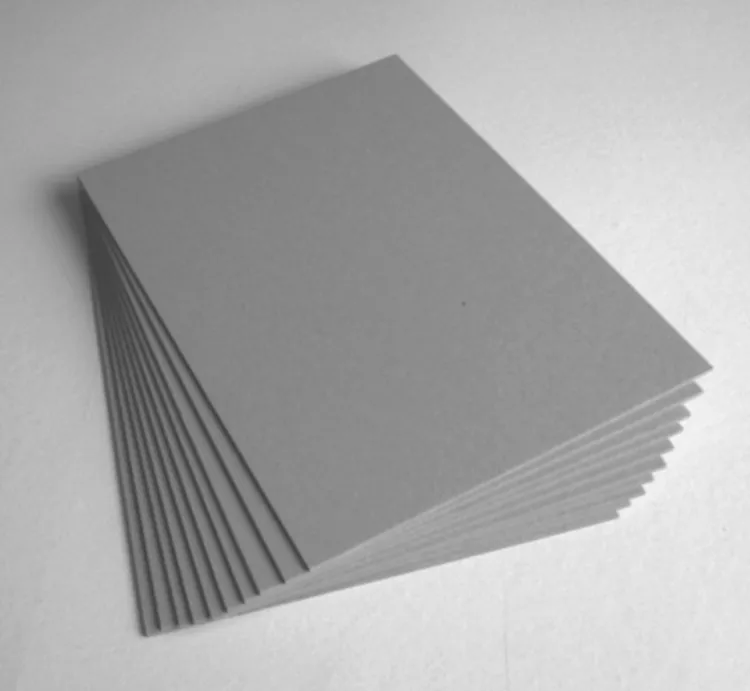 Wholesale 2mm Cardboard Grey Board Customized Material Gray Cardboard
