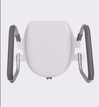 Plastic Raised Toilet Seat Toilet Riser For Elderly Or Pregnant Woman Or Disabled People With Armrest SC7060B-N-4