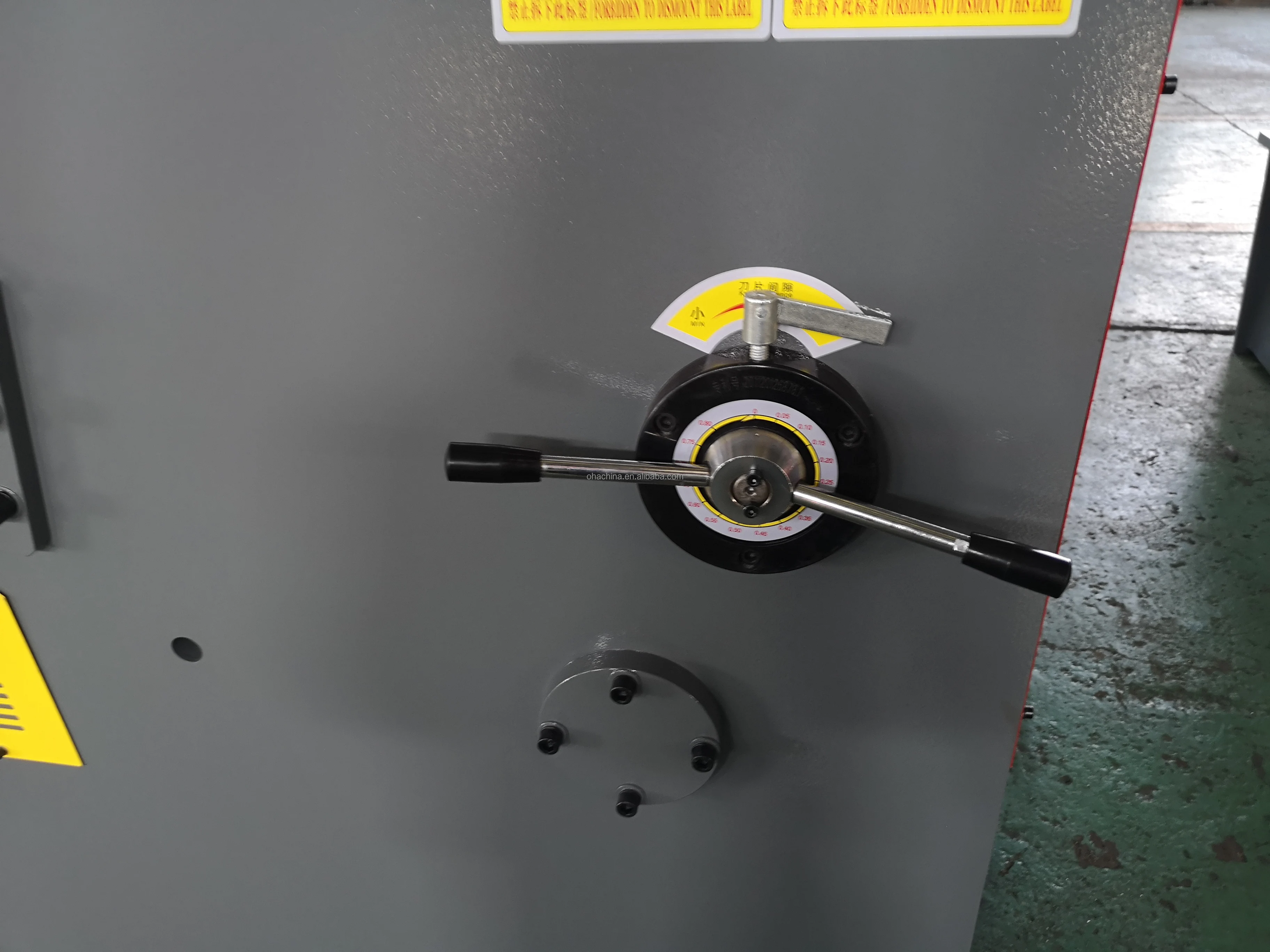 INTL OHA brand  NC Hydraulic Guillotine Shearing Machine With E21S System