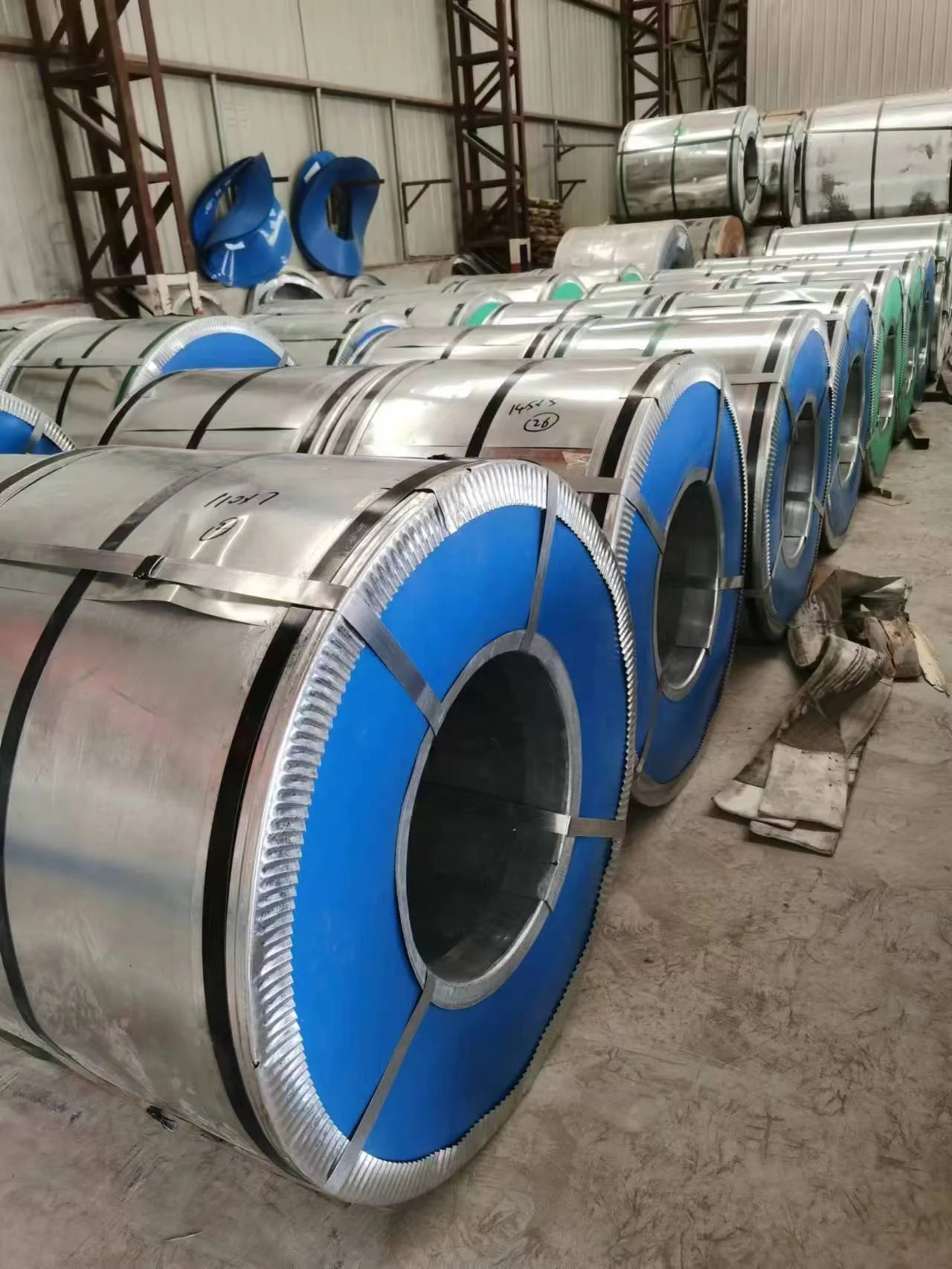 Galvalume / Galvanizing Steel,Gi / Gl / Ppgi / Ppgl / Hdgl / Hdgi,Color Coated Galvan Steel Coil Making Roofing Sheet