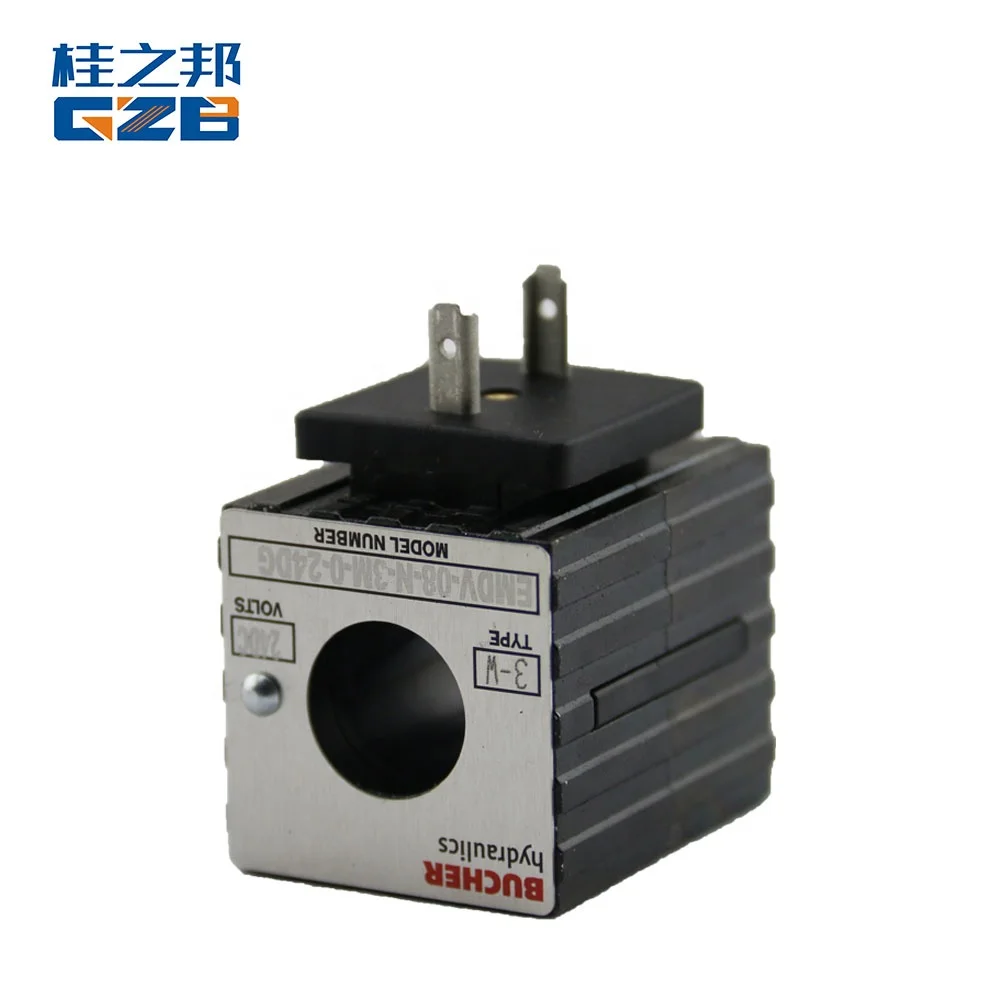GZB excavator part solenoid valve coil A249900001494 for hydraulic main pump EMDV-08-N-3M-0-24DG 24V