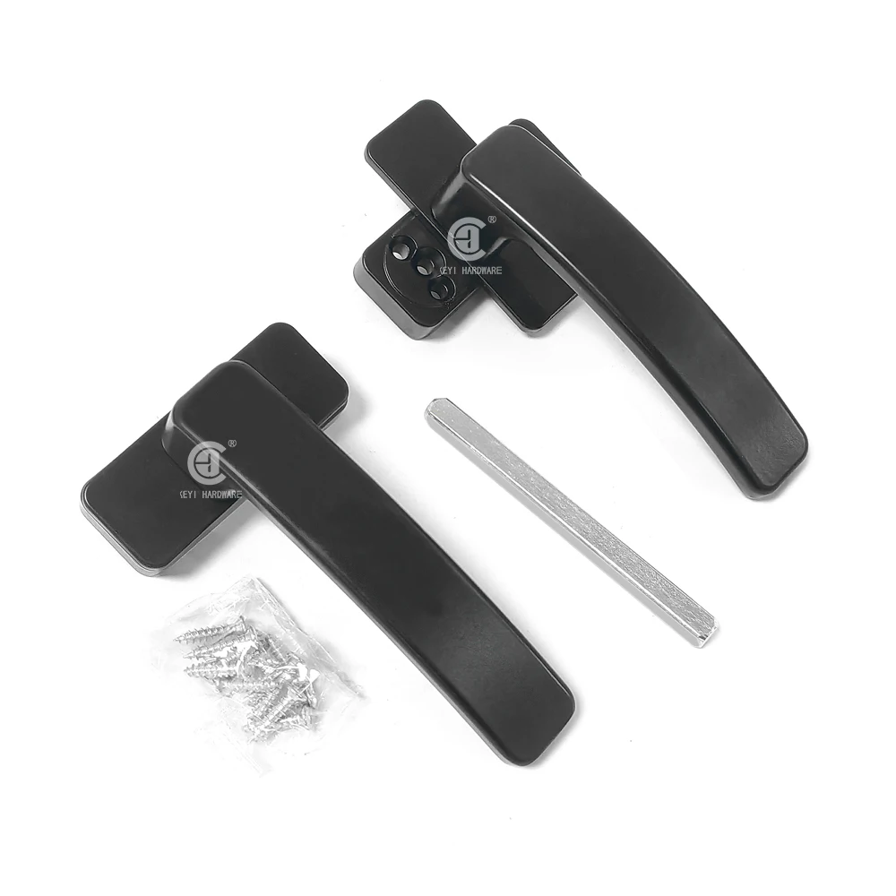 Keyi High Quality Door & Window Handles New Design Saudi Casement Window Lock Handle Security Elegant Hardware Accessory