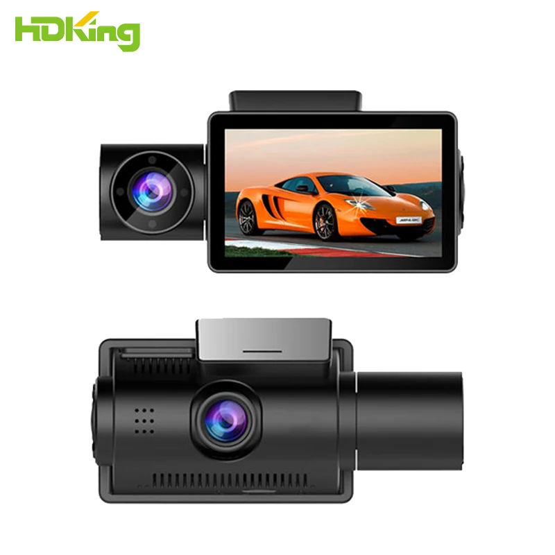 HDKing High Quality Security Camera Car DVR Dual Rear Three Camera 1080P 30fps Dash Camera
