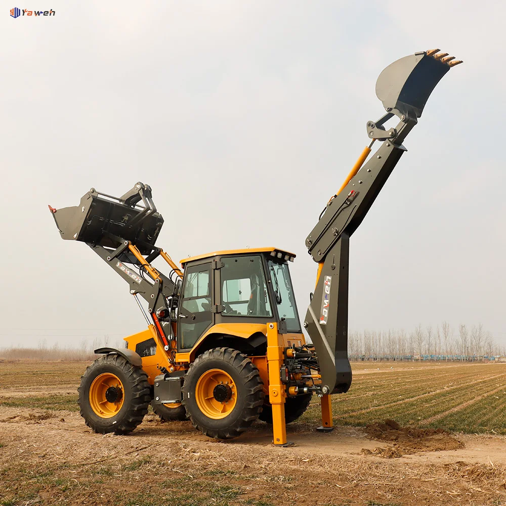 Экскаватор-погрузчик Yaweh 4CX 4x4