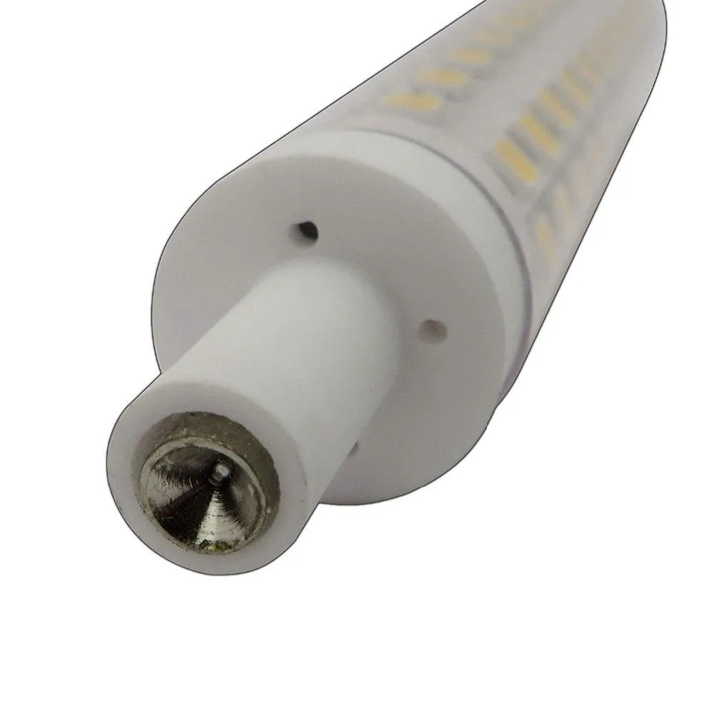 Светодиод R7s J118 10 Вт 118 мм с регулируемой яркостью 108 SMD теплый белый прожектор круглая лампа галогенная Напольная Лампа Uplighter фара [Energ