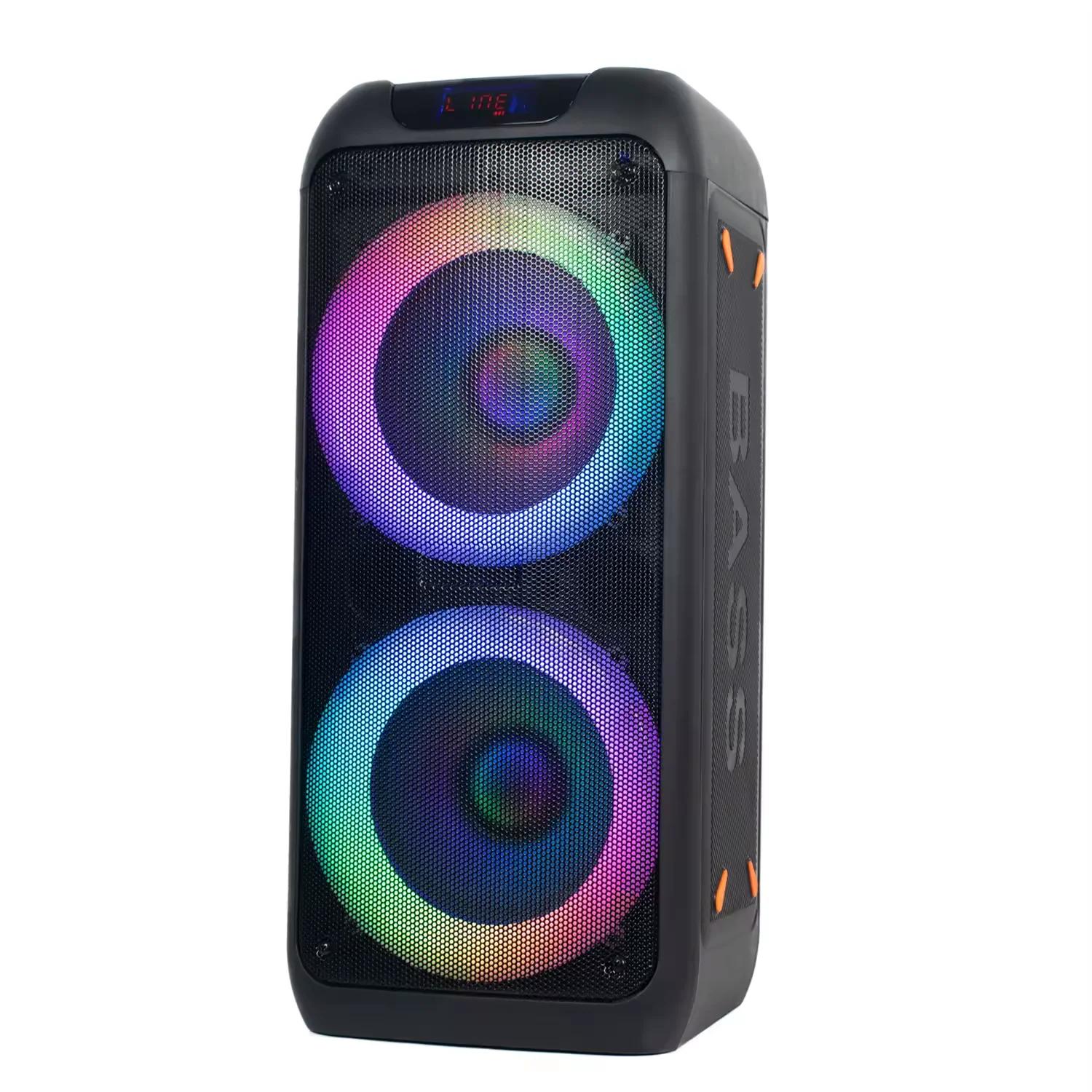 CQA караоке FM радио USB SD LCD считыватель карт портативный 10-дюймовый динамик BT бас эхо тройной домашний для вечеринки