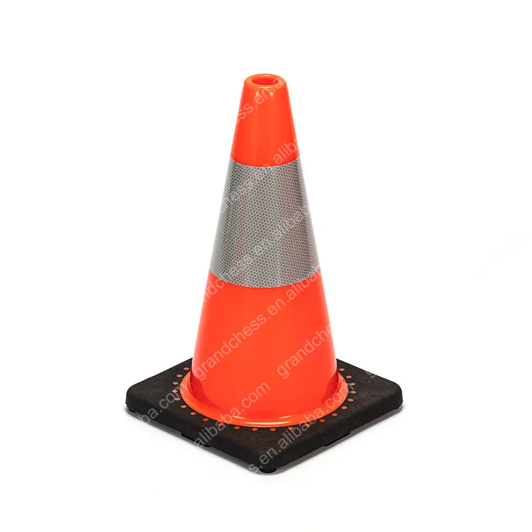 Hot Sale Black Base PVC Cone Safety Road Red Traffic Cone Sign For Australia