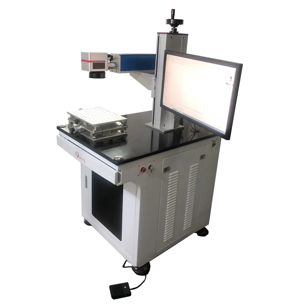 Portable 3d 20w 30w 50w 80w 100w Jpt Raycus Mopa M7 Engraver Rotary Fiber Laser Engraving Marking Machine For Guns Jewelry