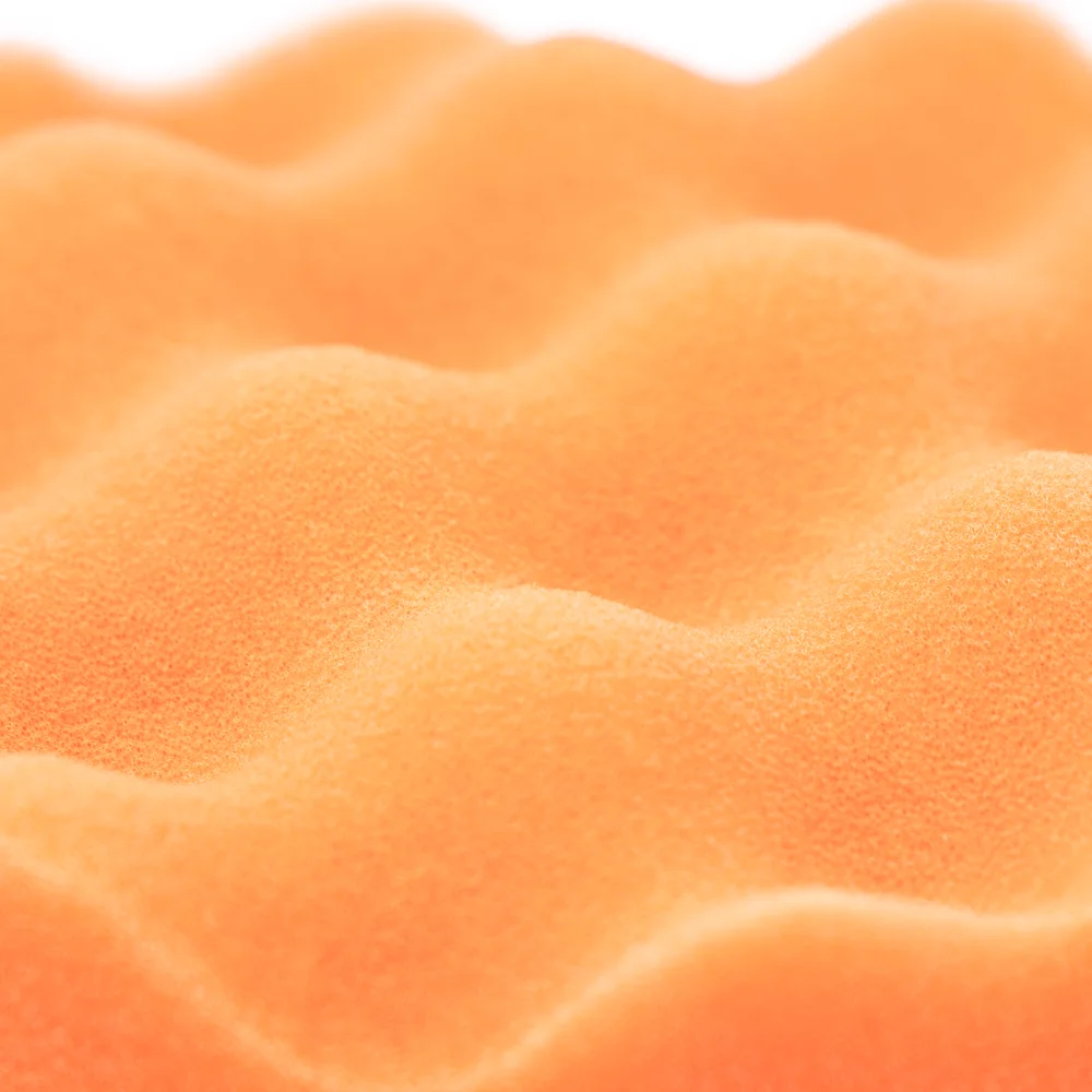 Automobile polishing disc wheel hub polishing wheel conical sponge wheel wave polishing pad