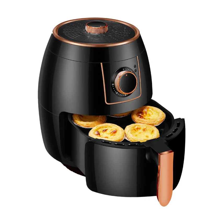 100-240V air fryer touch screen control household large-capacity electric fryer easy to clean European standard 5.5L air fryer