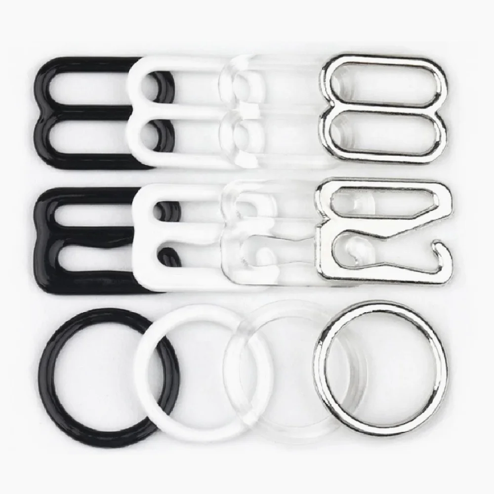 Transparent Clips Clasp Strap Clear Straps Adjuster Adjustment Swimwear Clasps Hook for Bra
