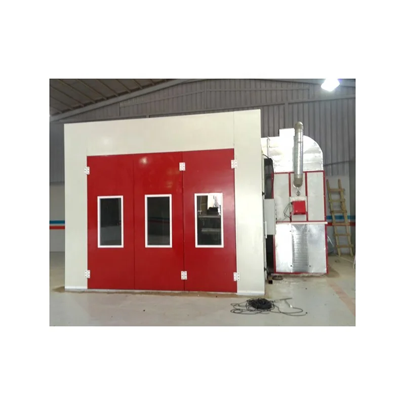 New Listing High Quality customized COLOR 5.5kw Eps or Rock Wool or Pvc spray booth car painting for Commercial bus