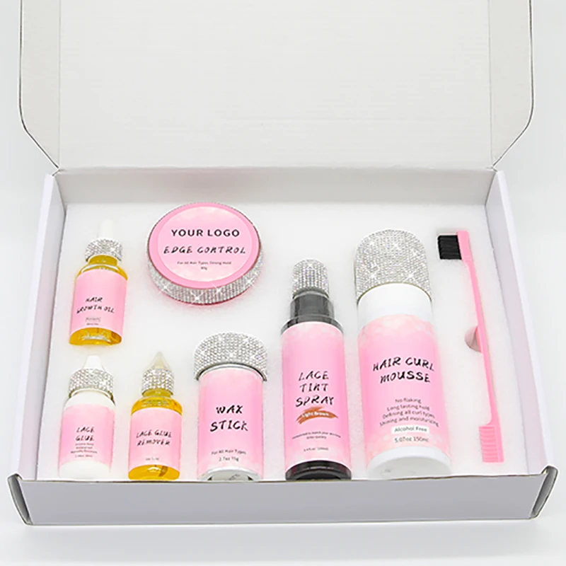 oem Best Selling Lace Tint Spray Strong Hold Lace Glue Wig Adhesive Lace Adhesive Waterproof  Private Label