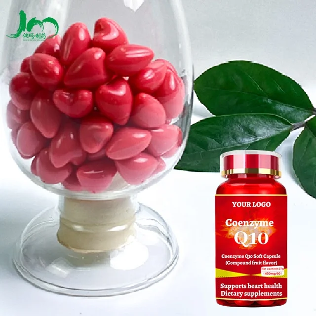 Hot selling high quality coenzyme Q10 strengthening the immune system aging Coenzyme Q10 Soft Capsule