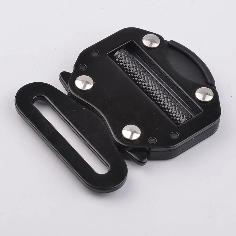 Factory Custom High Quality Black Color quick release buckle for Harness Belt