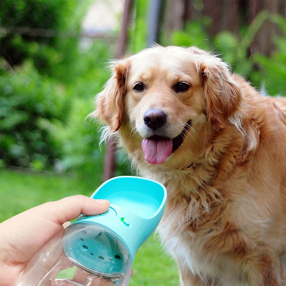 
Wholesale Factory Manufacturer Plastic Travel Drink Feeder Portable Pet Dog Water Bottle 