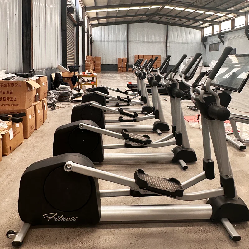 Commercial Fitness Equipment Elliptical Cross Trainer With Latest System Touch Screen Machine