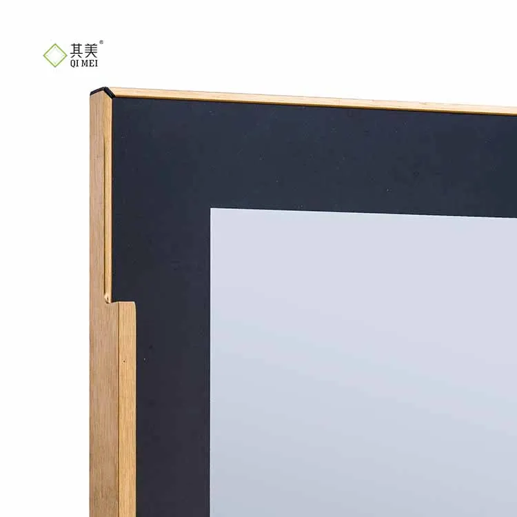 Large Frame Narrow Sides Aluminum Frame Glass Cabinet Doors For Wardrobe