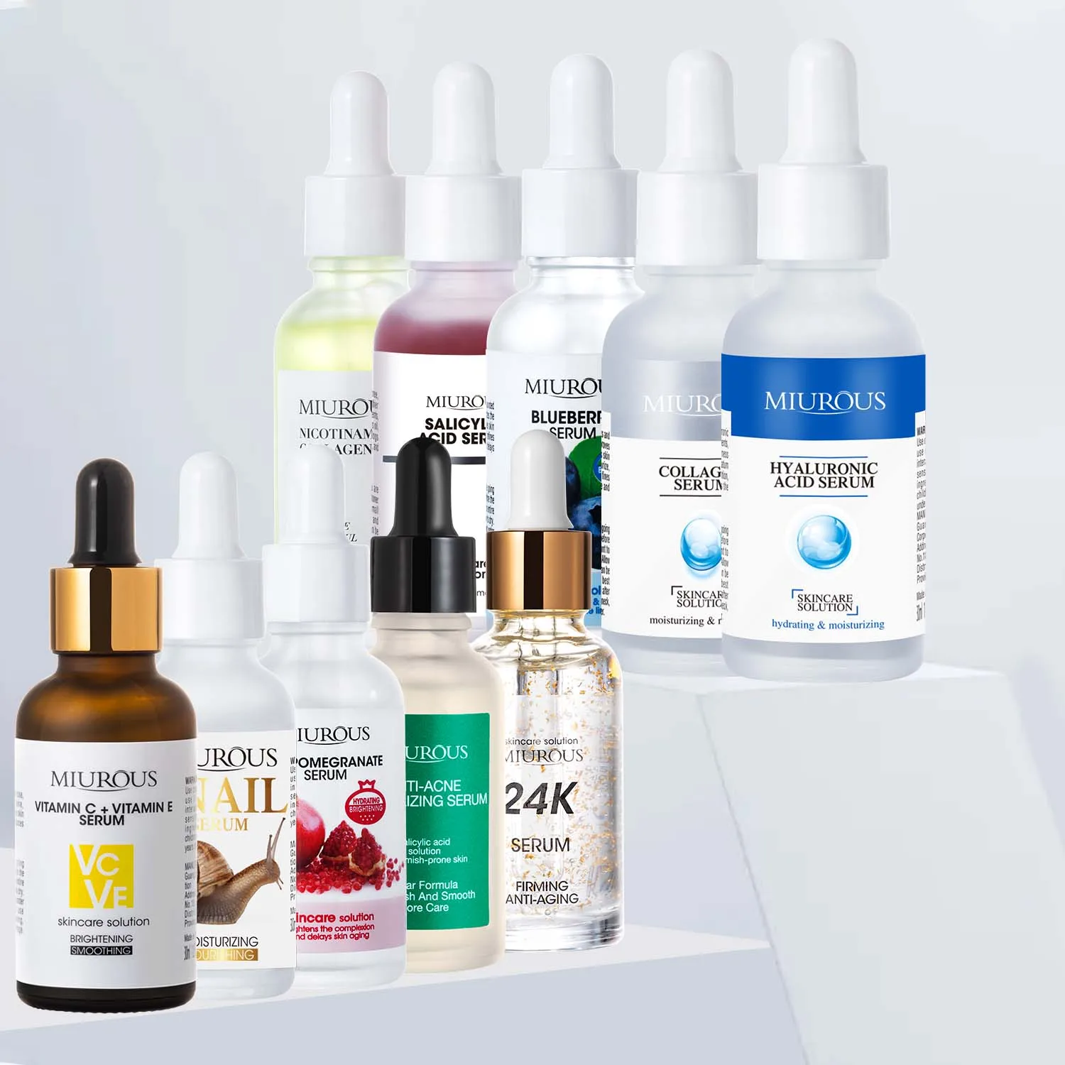 With Good Facial Care Effect Meet Different Needs Ten Serum Products Cosmetics