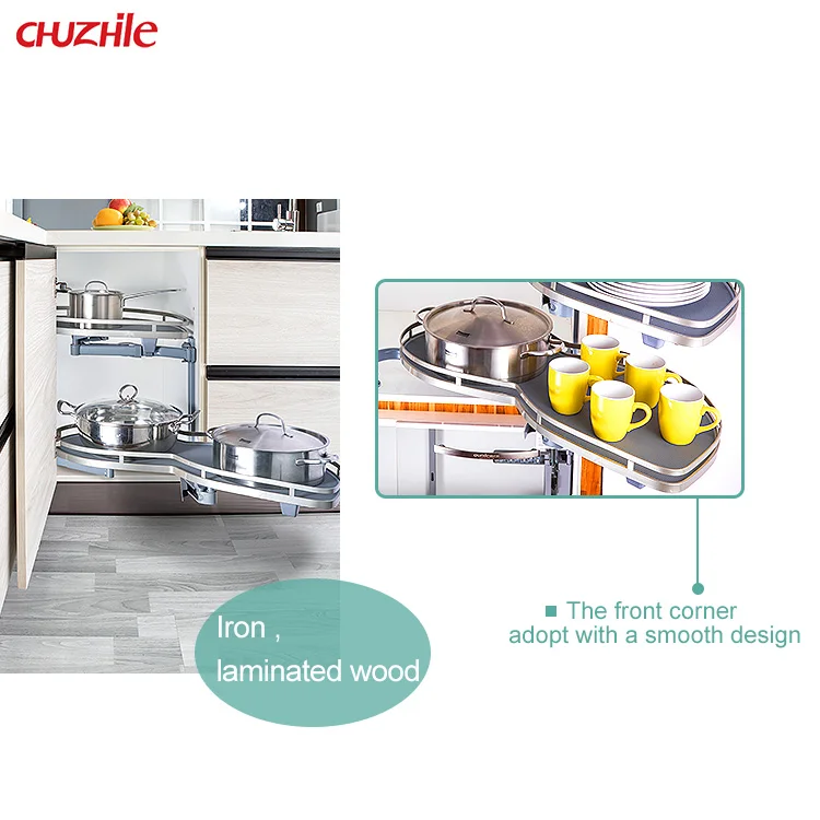 Kitchen Furniture for Storage Pull down 1 tier basket Shelving Elevator Basket