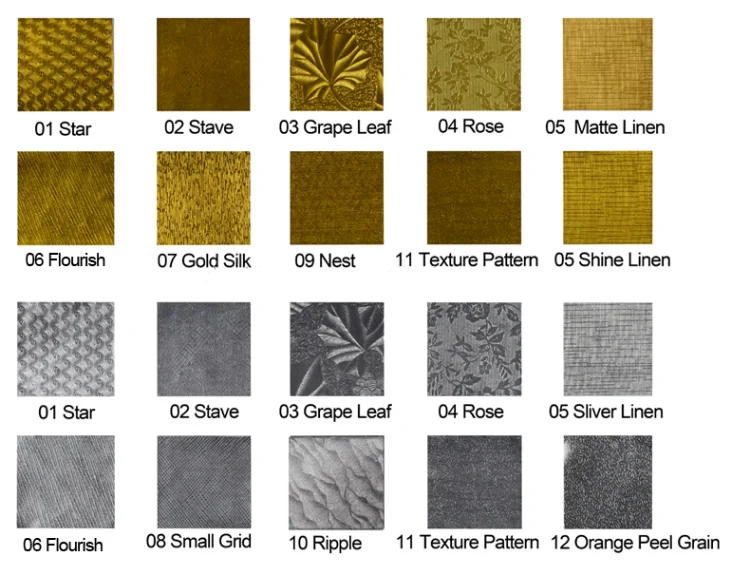 Metallic Golden Printing paper metallized paper for gift gold metallic soft thin wrapping paper