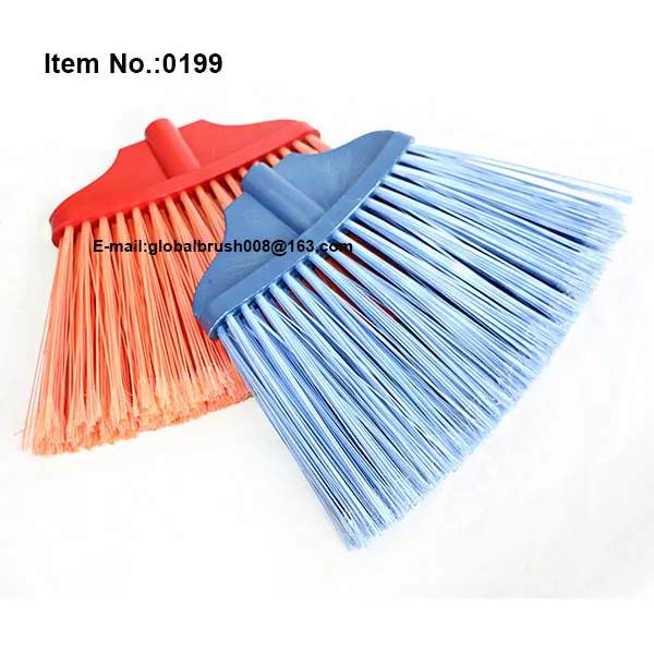 HQ0199R American market plastic garden cleaning hand broom USA screw