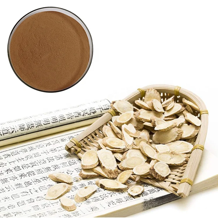 Chinese Medicine Herb Astragalus Extract Health supplement astragalus root extract Yellowish Fine Brown Powder