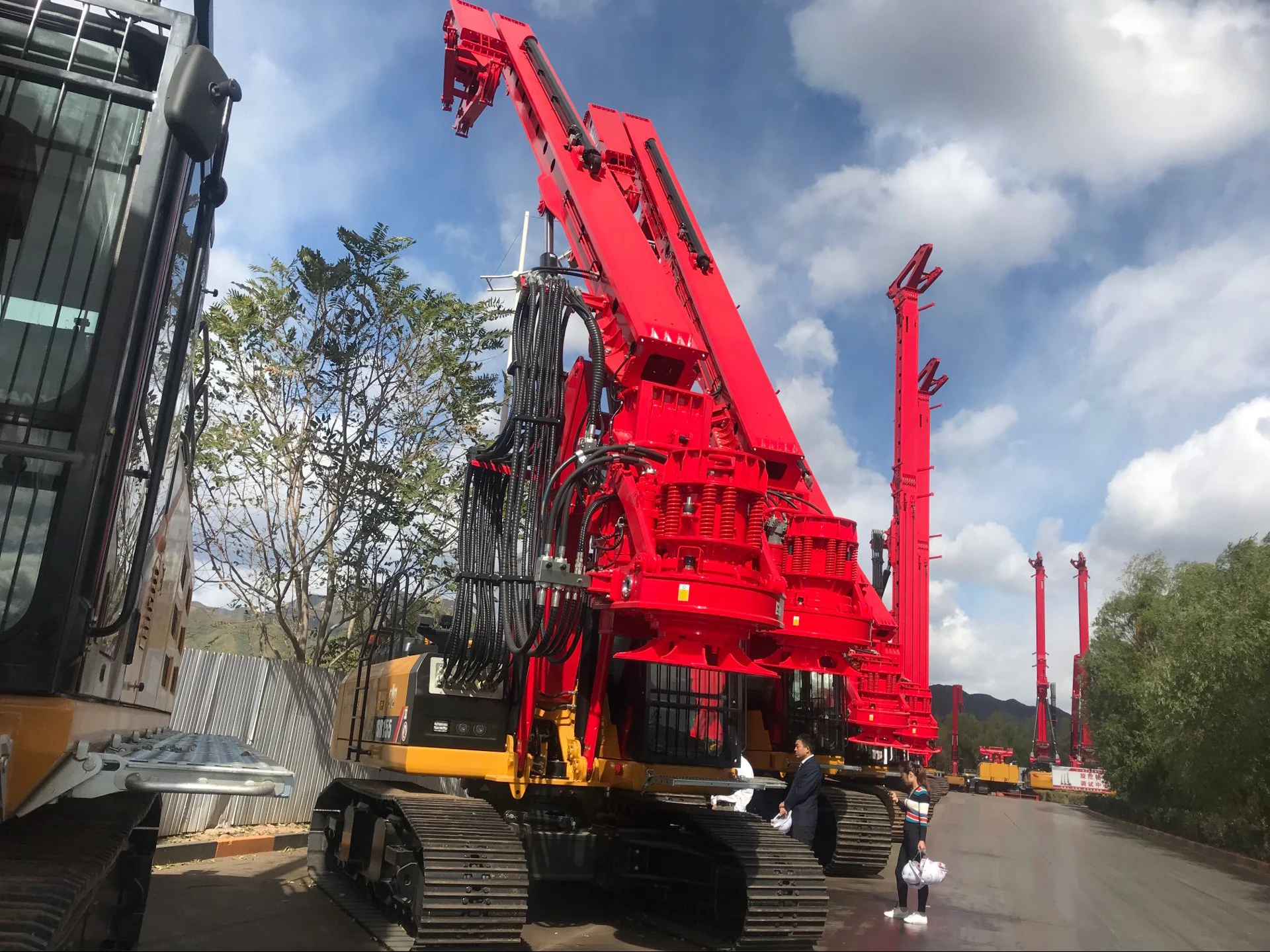 SR175-S Drive Geotechnical Percussion Head Hydraulic Piling Machine Borehole Rotary Drilling Rig with Factory Price