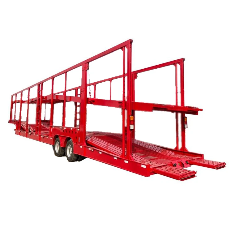 Cheap price EAST Factory price Double Deck Auto Hauler Car Carrier Semi Trailer For 8 Cars Suvs Transportation