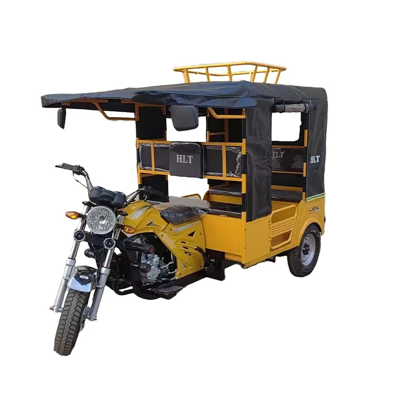 Fuel three-wheeled motorcycle passenger and freight export model power scenic spot sightseeing vehicle