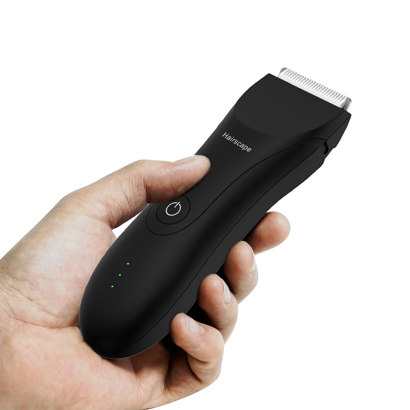  Hairscape OEM Профессиональный USB Перезаряжаемый беспроводной электрический триммер для волос на теле машинка стрижки Оптовая
