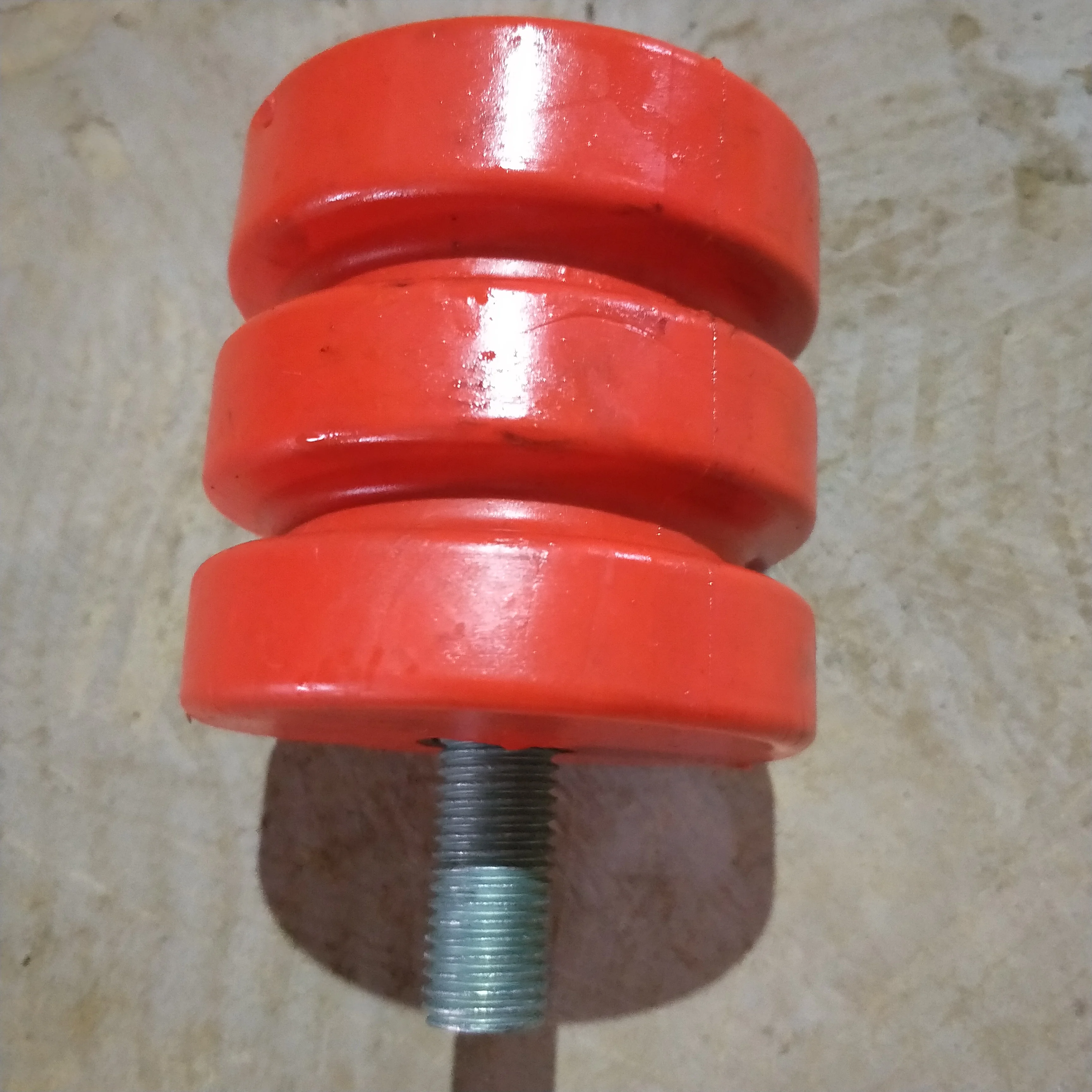 Polyurethane Buffer Elevator JHQC Type Driving Hydraulic Anti Collision Block Shock Absorbing Rubber Pad