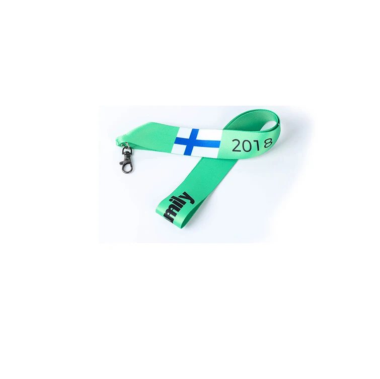 High Quality Lanyards With Logo Custom Cell Phone Woven Sublimation Printed Personalized For Keys