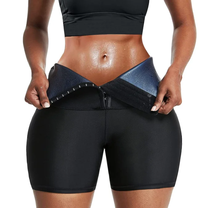 Women High Waist Corset Leggings Waist Trainer Tummy Control Slimming Body Shaper Compression Workout Yoga Pants