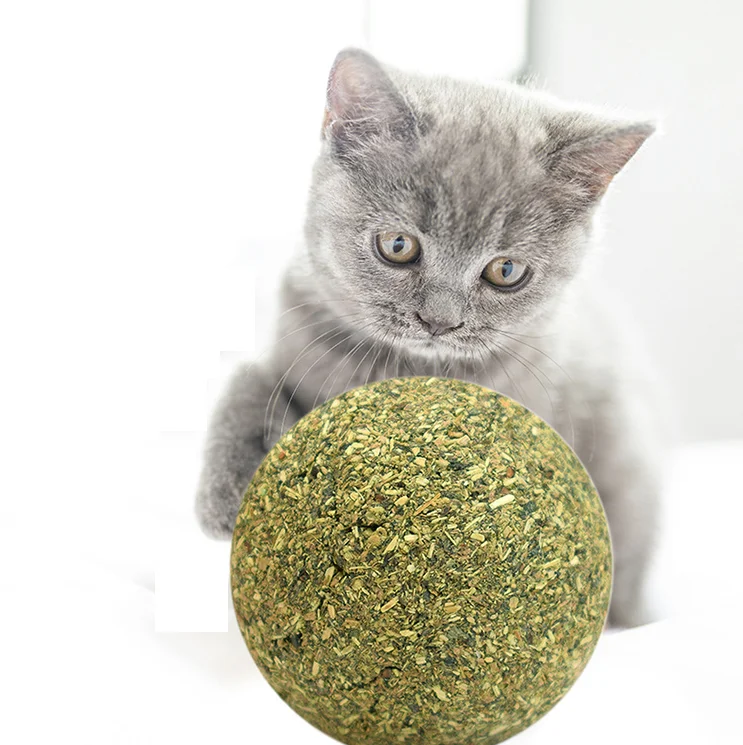 Naturally Cat Mint Ball Catnip Ball Catmint Cat Toy