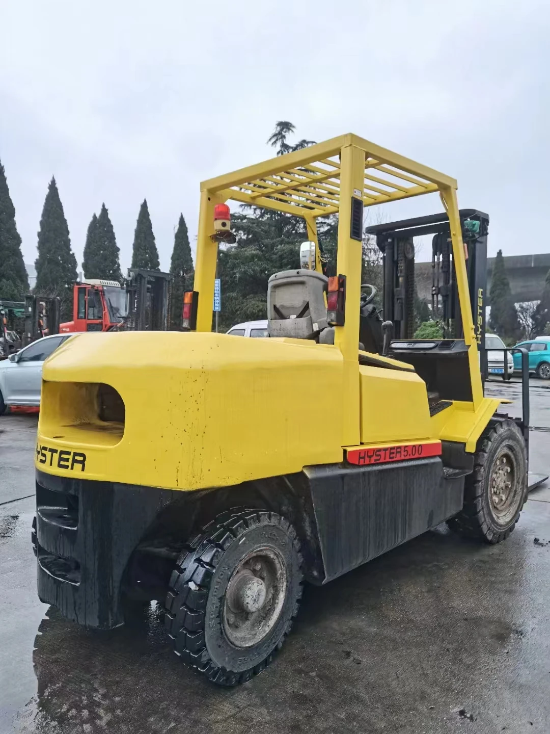 Вездеходный вилочный погрузчик hyster 5 00 Montacargas 2 тонны 3 тонный с CE
