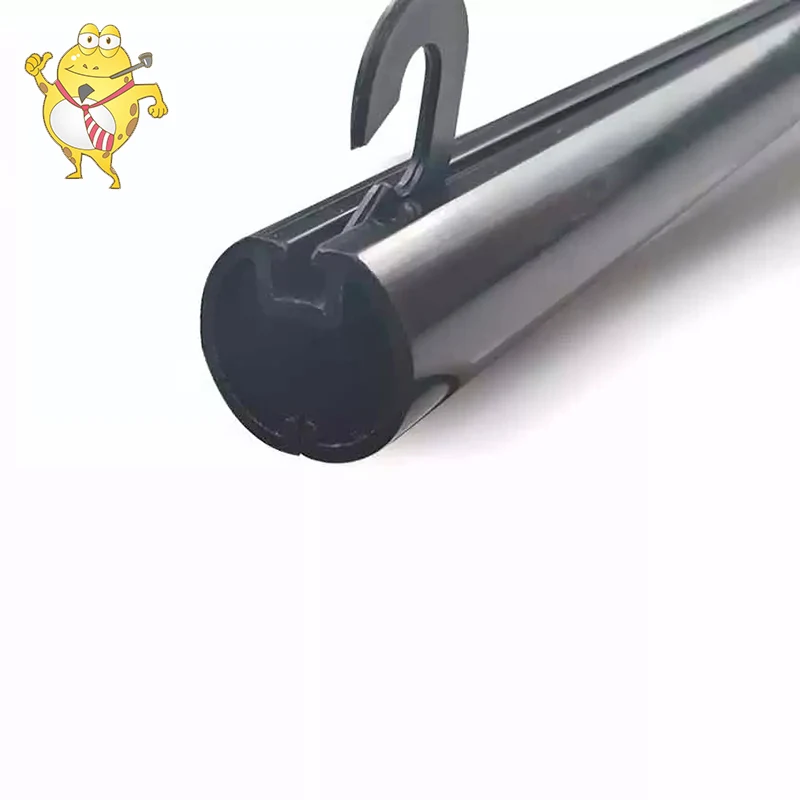 LAOHAMA factory plastic paper Hanger Strip extruded clip frame banner clip poster rails