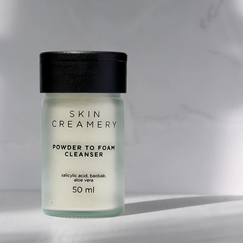 Great Value Salicylic Acid Powder to Foam Face Cleanser Both As a Cleanser and a Gentle Exfoliator in One-step
