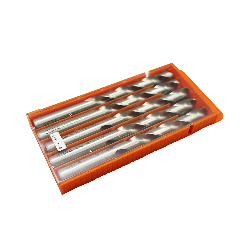 DIN338 3 cutting flute HSS-G bright finished  Hole making Cobalt twist drill bits hole maker 3-10mm