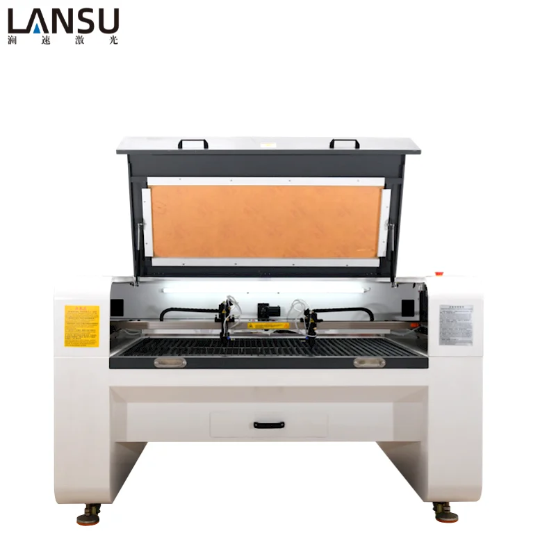 Lansu Laser 1390 Co2 Laser Cutter 180W Reci CO2 Laser Engraver Cutter Machine non-metal Wood Leather Cloth Acrylic MDF plate