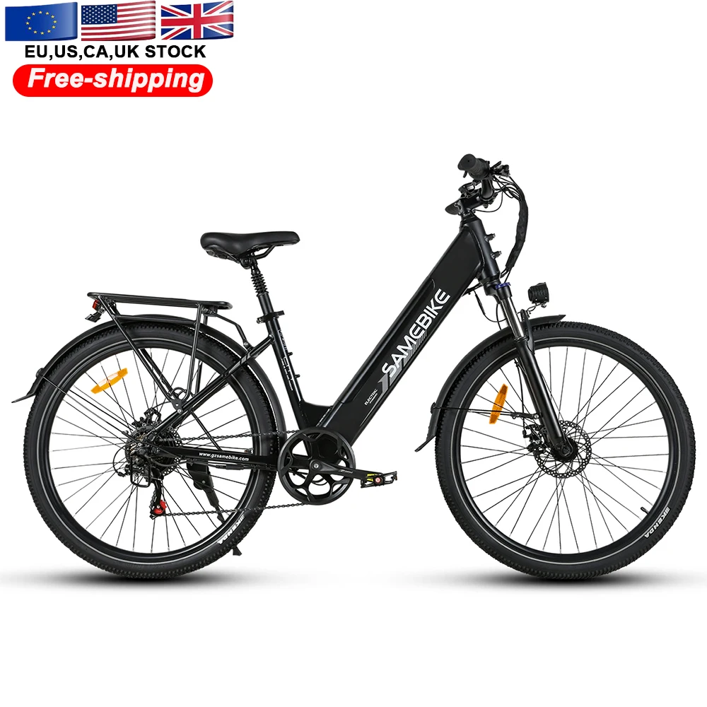 2024 EU warehouse Fast delivery 27.5 inch city ebike 500w 15ah adult ebike electric sports road bike from eu fat bike electric