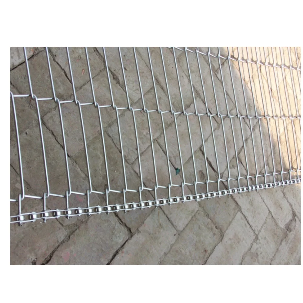 Ladder Link Conveyor Mesh Belt for Cooking 304 Stainless Steel Industrial Timing Belt Conveyor B ELT Industrial Machinery White