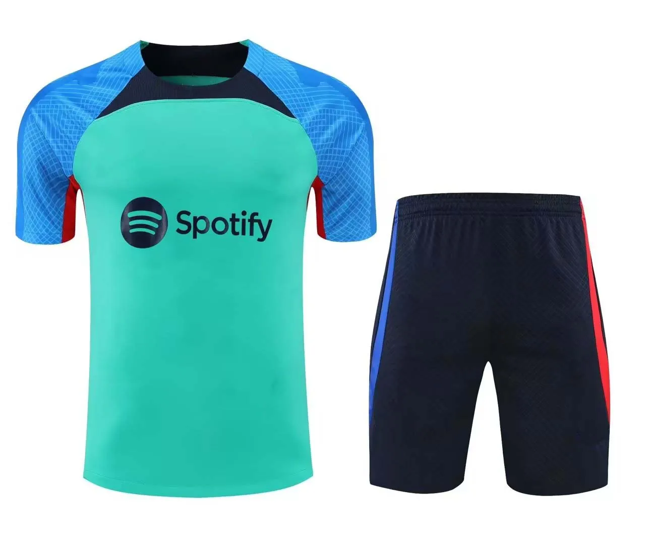 Wholesale new 2022-23 football jersey pre-match sportswear soccer game training set