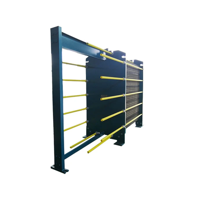 GOJE Rising Film Evaporator S500 Plate Style Heat Exchanger Titanium Carbon Steel Frame