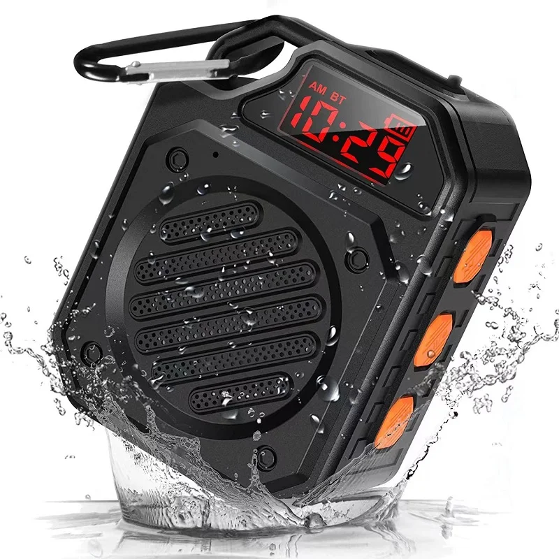 Portable Outdoor New Waterproof IPX7 Wireless Speaker Sport Bluetooths LED Speaker